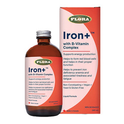Iron+ Liquid on white background
