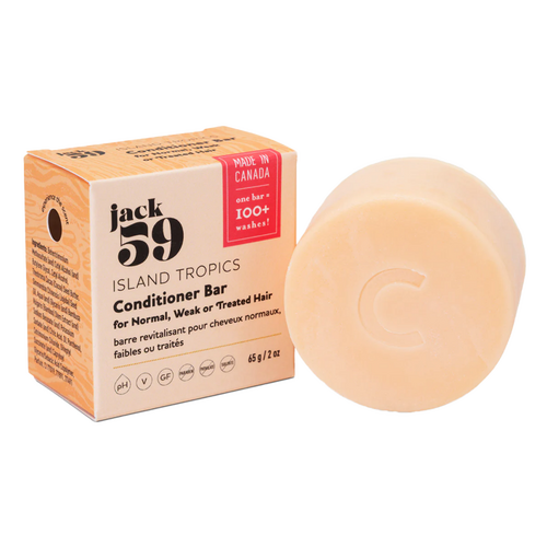 jack 59 Island Tropics Conditioner Bar on white background