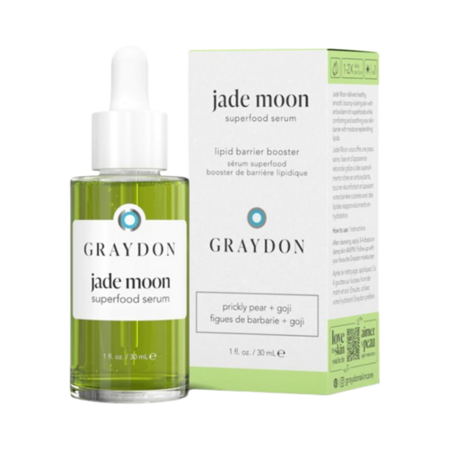 Graydon Jade Moon Superfood Serum on white background