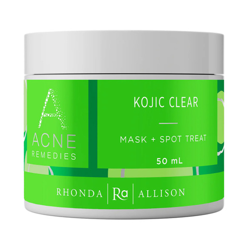 Rhonda Allison Kojic Clear Mask on white background