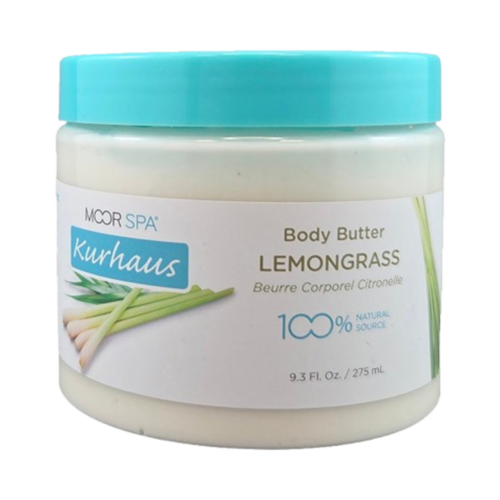 Moor Spa Kurhaus Lemongrass Body Butter on white background