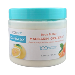 Kurhaus Mandarin Ginger Body Butter on white background