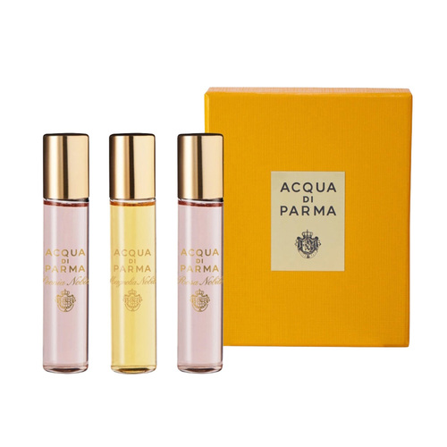 Acqua Di Parma Le Nobili Discovery Gift Set Trio on white background