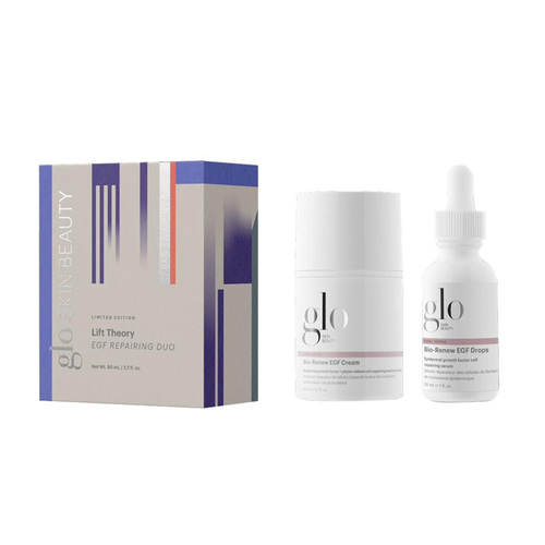 Glo Skin Beauty Lift Theory EGF Repairing Duo on white background
