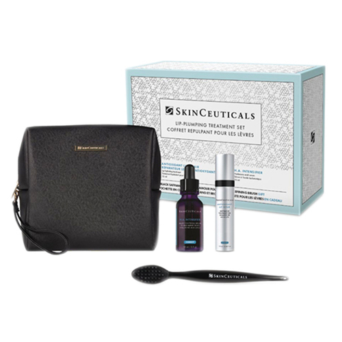 SkinCeuticals Lip Plumping Treatment Set on white background