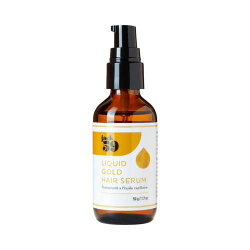 jack 59 Liquid Gold Hair Serum on white background