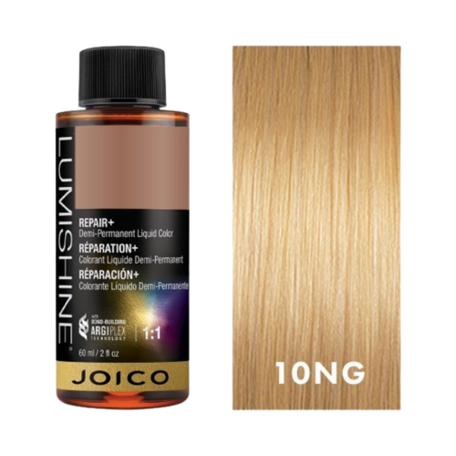 Joico LumiShine Demi Liquid Blue Violet Lightest Blonde - 10BV on white background