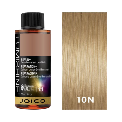 Joico LumiShine Demi Liquid Blue Violet Lightest Blonde - 10BV on white background