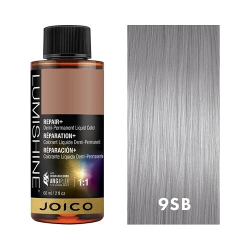 Joico LumiShine Demi Liquid Blue Violet Lightest Blonde - 10BV on white background