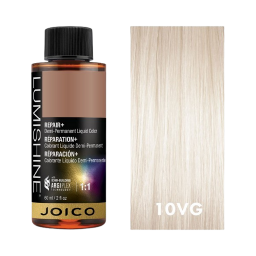 Joico LumiShine Demi Liquid Blue Violet Lightest Blonde - 10BV on white background
