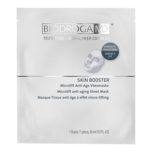 Biodroga MD Skin Booster Microlift Anti-Age Sheet Mask on white background