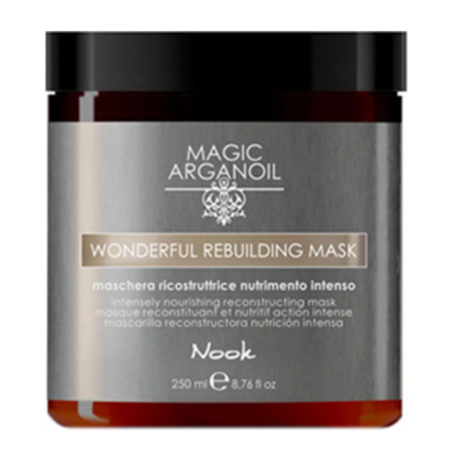 Nook  Magic Argan Wonderful Rebuilding Mask on white background