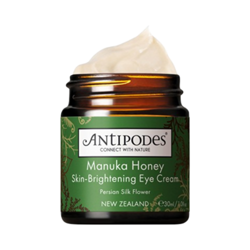 Antipodes Manuka Honey Eye Cream on white background