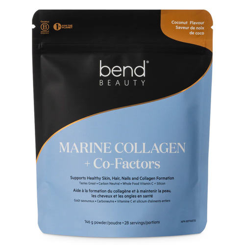 Bend Beauty Marine Collagen + Co-Factors Coconut on white background
