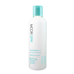 Massage Oil on white background