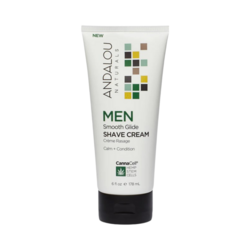 Men Smooth Glide Shave Cream on white background