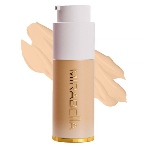 Mirabella Invincible For All Foundation - D200 Deep, 30ml/1.01 fl oz Mirabella Invincible For All Foundation - D200 Deep on white background