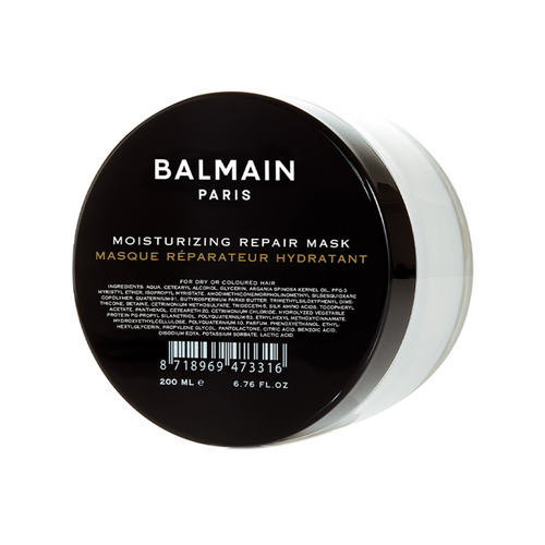 BALMAIN Paris Hair Couture Moisturizing Repair Mask on white background