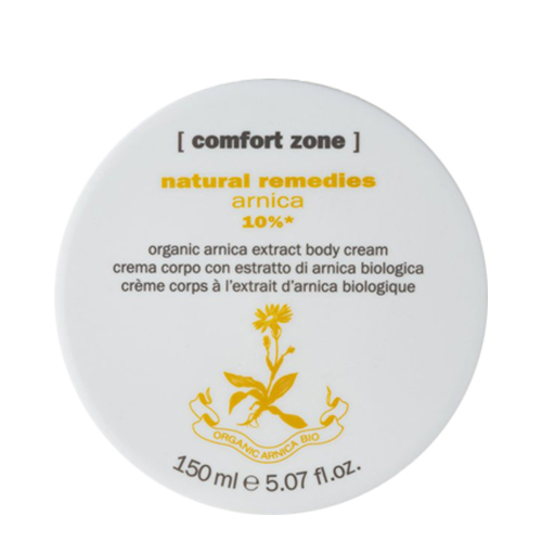 comfort zone Natural Remedies Arnica Cream on white background