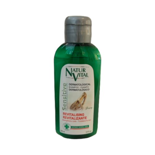 Natur Vital Revitalizing Shampoo, 100ml/3.38 fl oz Naturally Yours Natur Vital Revitalizing Shampoo on white background