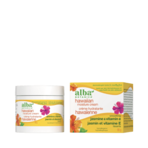 Alba Botanica Natural Hawaiian Moisture Cream on white background