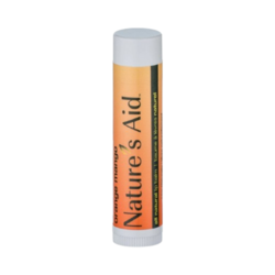 Natural Lip Balm - Orange Mango on white background