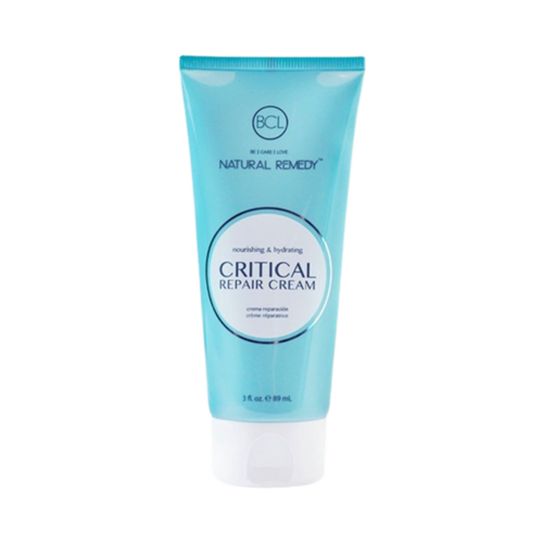 BCL Spa Natural Remedy Critical Repair Cream on white background