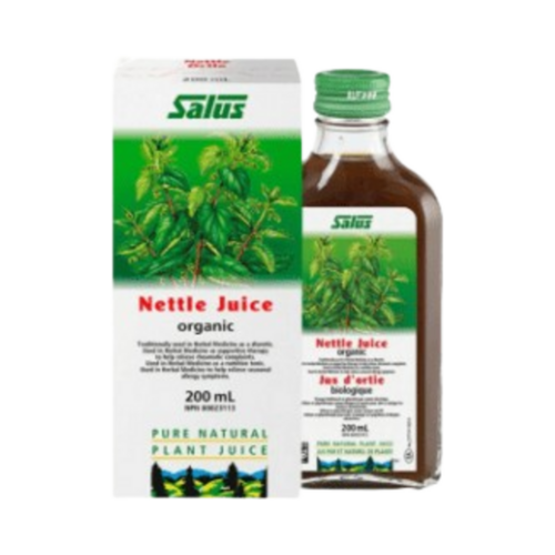 Salus Nettle Juice, 200ml/6.76 fl oz Salus Nettle Juice on white background