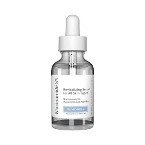 Di Morelli Niacinamide 5% Revitalizing Serum on white background
