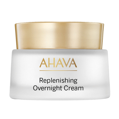 Ahava Replenishing Overnight Cream on white background