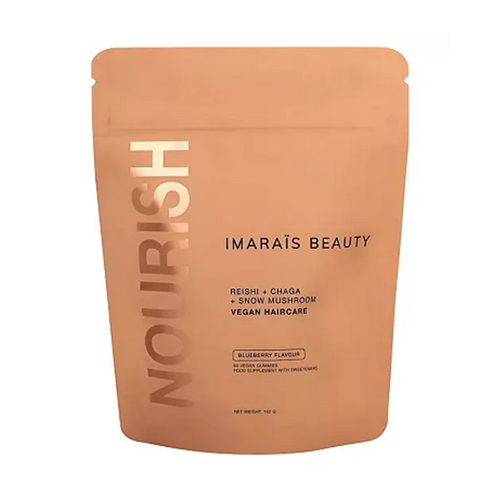 Imarais Beauty Nourish Haircare supplement on white background