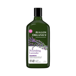 Nourishing Lavender Shampoo on white background