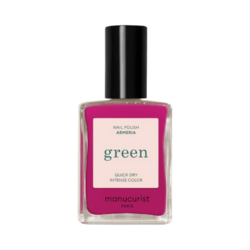 Green - Armeria on white background