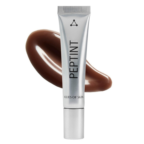 Allies of Skin PEPTINT Tripeptide and Goji Cells Plumping Lip Treatment - Fearless (Clear), 15ml/0.51 fl oz Allies of Skin PEPTINT Tripeptide and Goji Cells Plumping Lip Treatment - Fearless (Clear) on white background