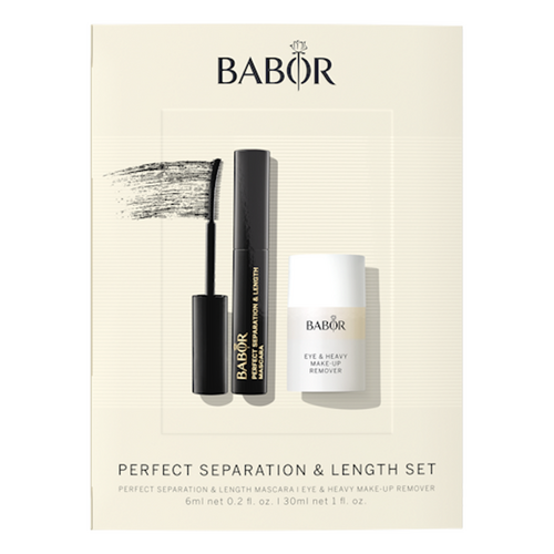 Babor Perfect Separation and Length Set on white background