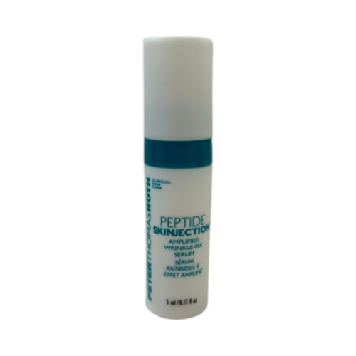 Peter Thomas Roth Peptide Skinjection Amplified Wrinkle-Fix Serum, 5ml/0.17 fl oz Naturally Yours Peter Thomas Roth Peptide Skinjection Amplified Wrinkle-Fix Serum on white background