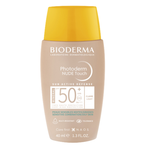 Bioderma Photoderm Nude Touch Light on white background