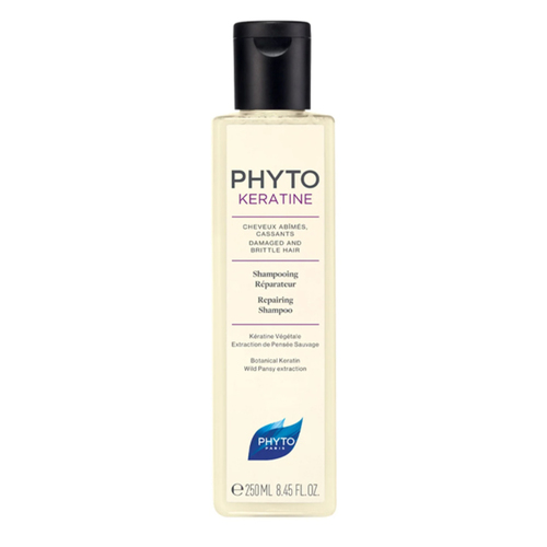 Phyto Phytokeratine Repairing Shampoo on white background
