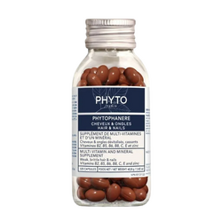Phytophanere Vitamins and Essential Fatty Acids on white background
