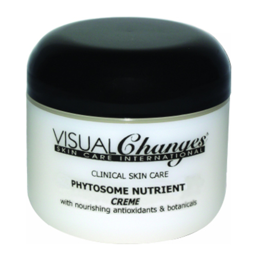 Visual Changes Phytosome Nutrient Creme on white background