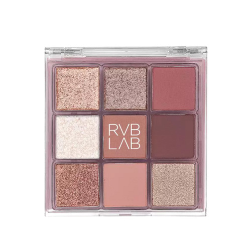 RVB Lab Pink Addicted Eyeshadow Palette #115 Spring Summer on white background