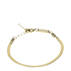 Plain Gold Bracelet (5.5-19cm)