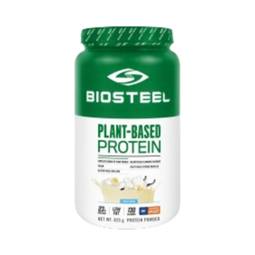 BioSteel Plant-Based Protein Vanilla on white background