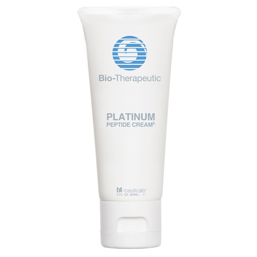 Bio-Therapeutic Platinum Peptide Creme on white background