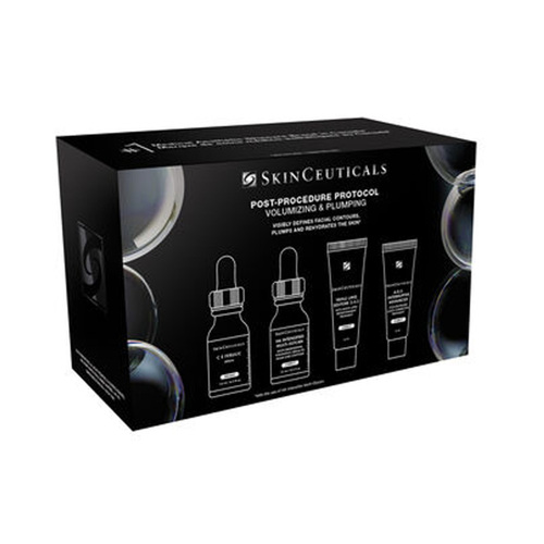 SkinCeuticals Post-procedure Protocol Volumizing and Plumping, 1 set SkinCeuticals Post-procedure Protocol Volumizing and Plumping on white background
