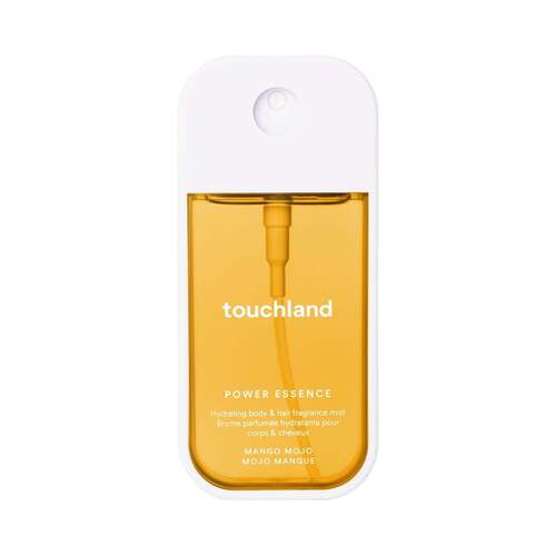 Touchland Power Essence Body and Hair Fragrance Mist - Mango Mojo, 60ml/2.03 fl oz Touchland Power Essence Body and Hair Fragrance Mist - Mango Mojo on white background