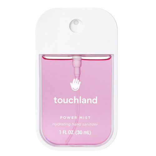 Touchland Power Mist Hydrating Hand Sanitizer - Berry Bliss on white background