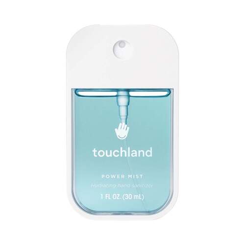 Touchland Power Mist Hydrating Hand Sanitizer - Frosted Mint on white background