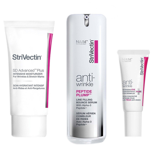 Strivectin Power Starters Anti-Wrinkle Trio on white background