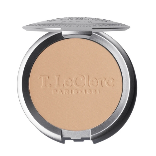 T LeClerc Pressed Powder - 00 Universelle on white background